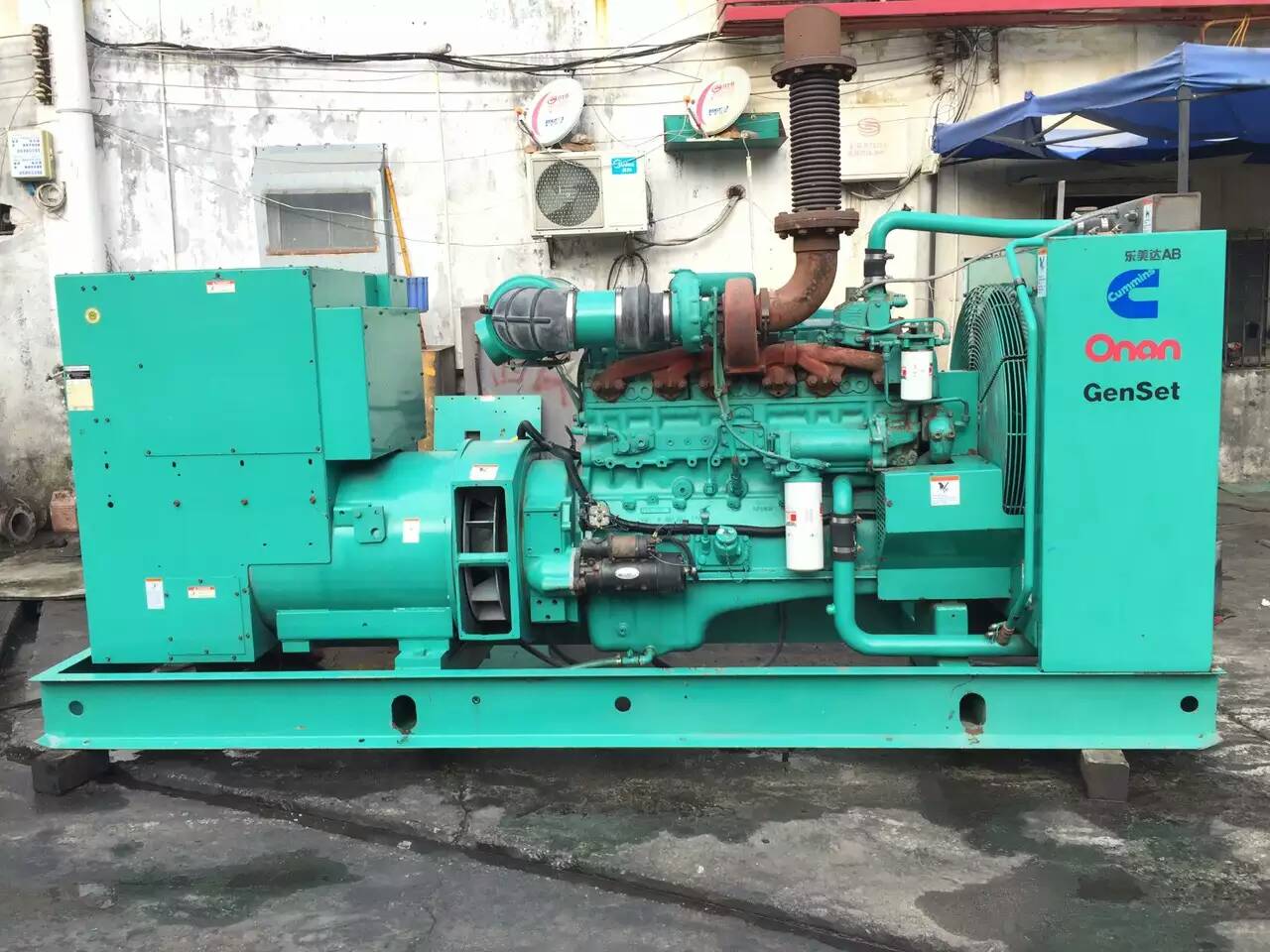 曲水租赁发电机-柴油发电机不正常冒烟的原因